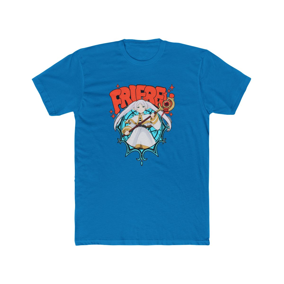 Frieren: Beyond Journey's End Puff Print T Shirt - alternate angle 4, merchandise