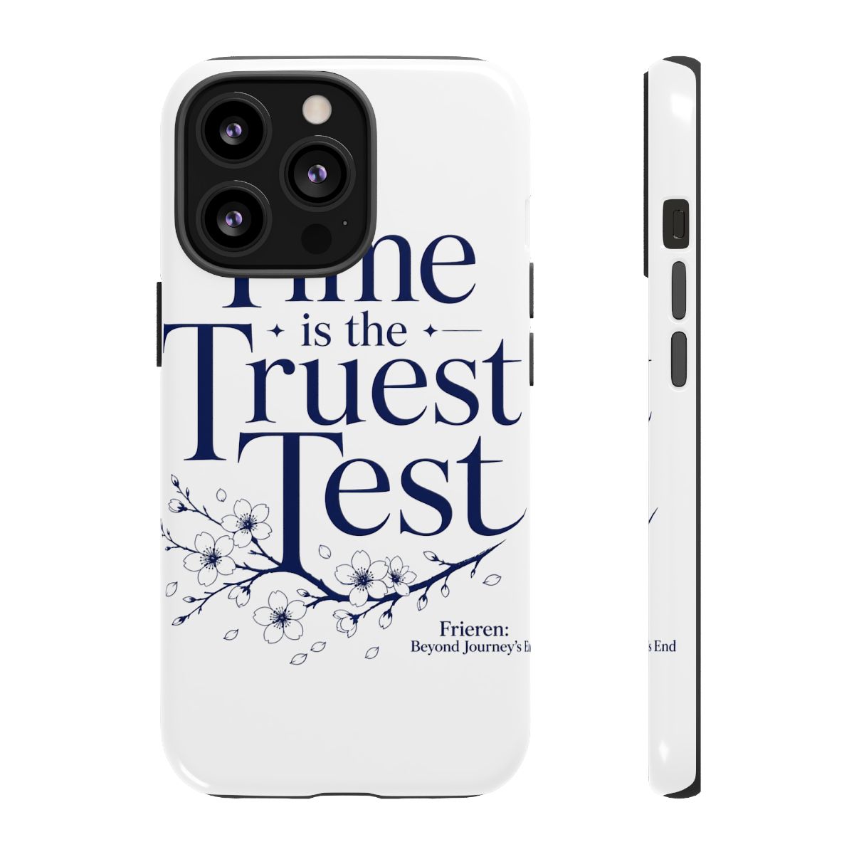 Frieren: Beyond Journey's End "s End. The main text reads: " Phone Case - alternate angle 1, merchandise