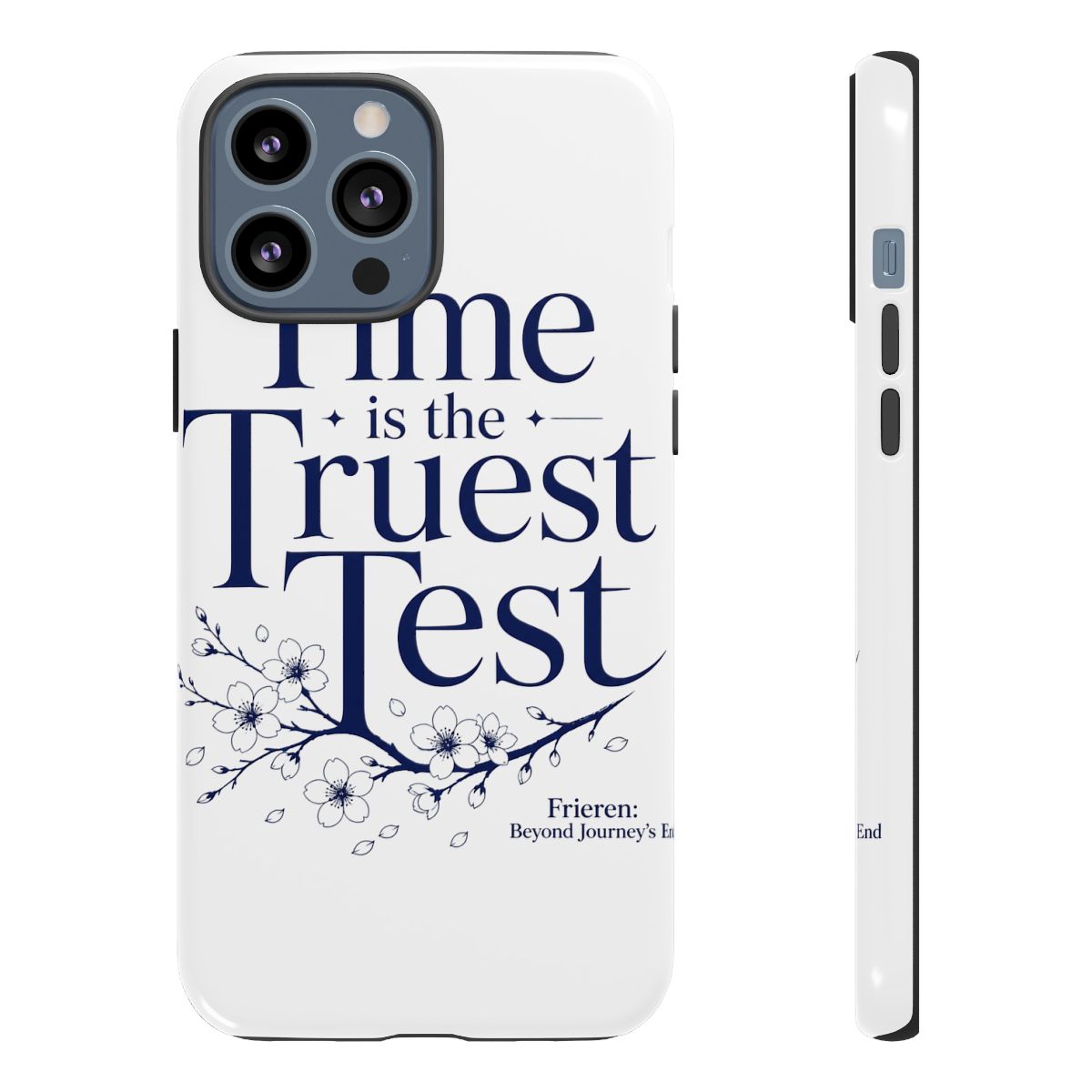 Frieren: Beyond Journey's End "s End. The main text reads: " Phone Case - alternate angle 2, merchandise