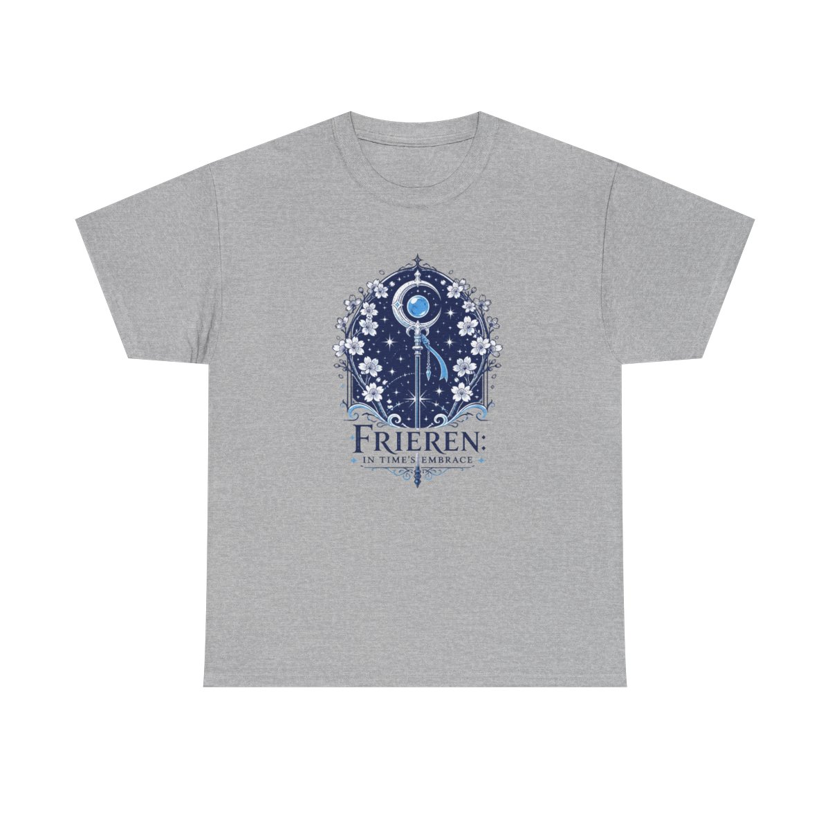 Frieren: Beyond Journey's End "Frieren: In Time" Unisex Tee - alternate angle 2, merchandise