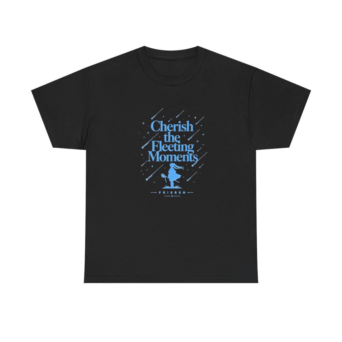 Frieren: Beyond Journey's End "Cherish the Fleeting Moments" Unisex Tee - alternate angle 2, merchandise
