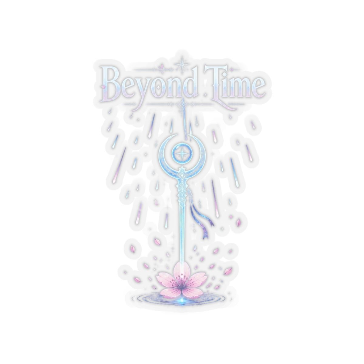 Frieren: Beyond Journey's End "Frieren Journey staff cherry" Sticker