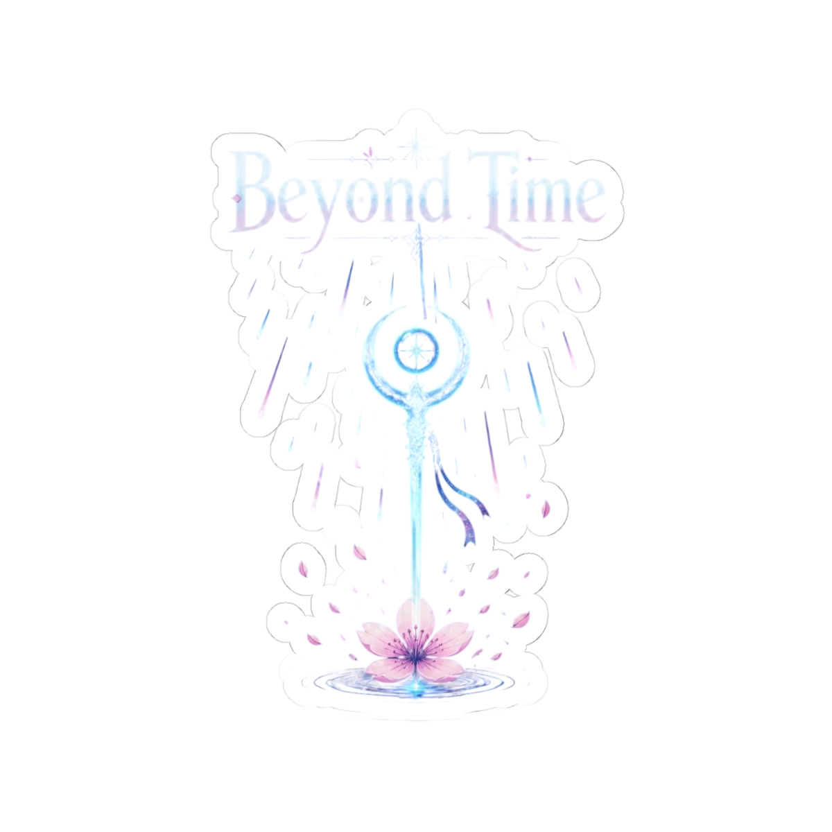 Frieren: Beyond Journey's End "Frieren Journey staff cherry" Sticker