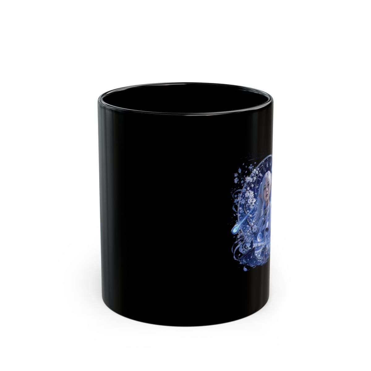 Frieren: Beyond Journey's End "Frieren: Beyond Journey" Black Mug - alternate angle 1, merchandise
