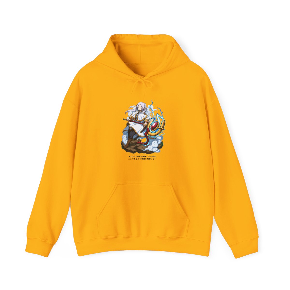 Frieren Hoodie Beyond Journey’s End Magic Pose - alternate angle 3, merchandise