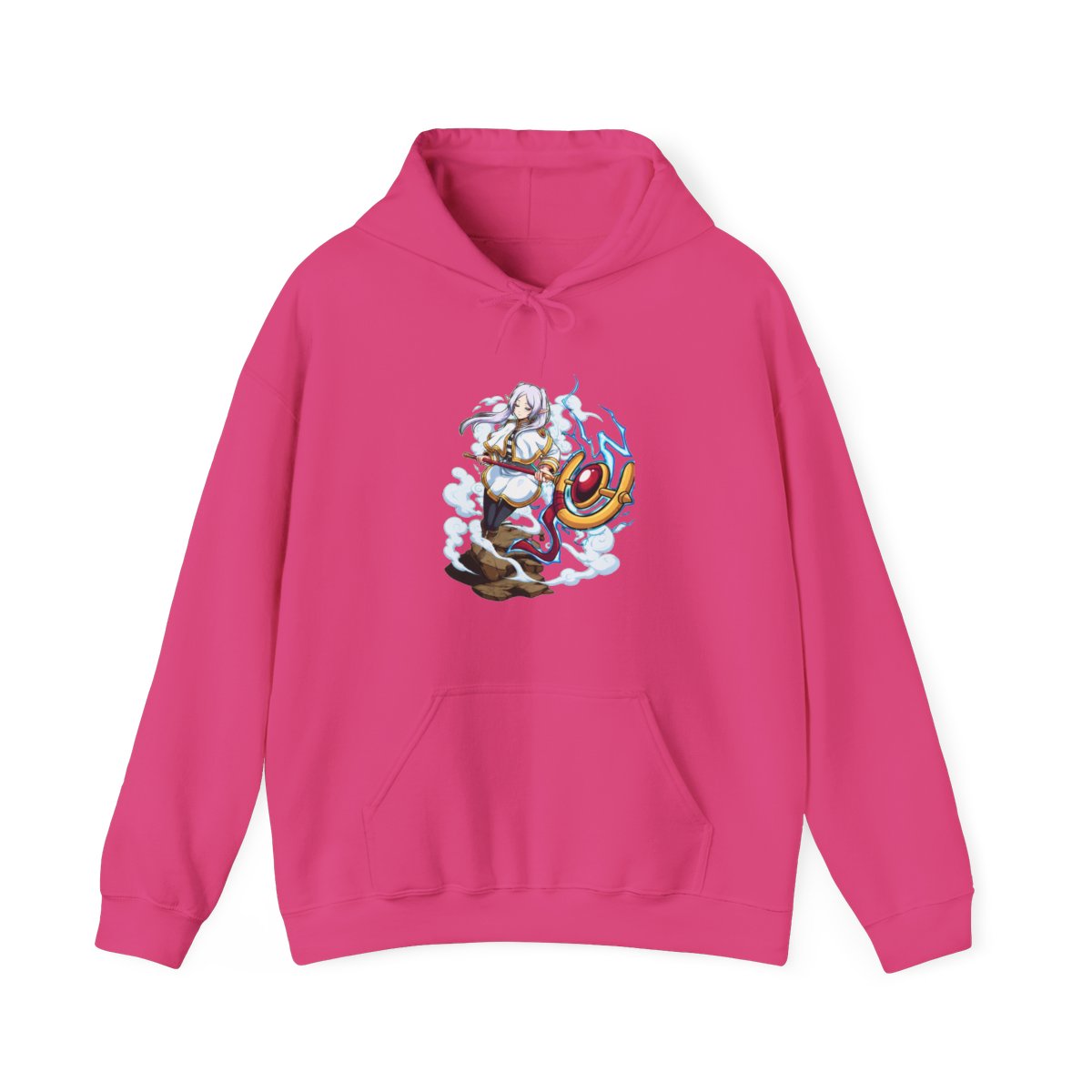 Frieren: Beyond Journey’s End Elf Mage Anime Hoodie - alternate angle 2, merchandise