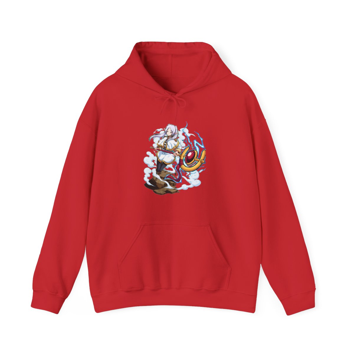 Frieren: Beyond Journey’s End Elf Mage Anime Hoodie - alternate angle 3, merchandise