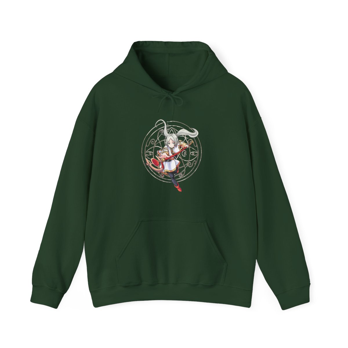Frieren Beyond Journey's End Magic Circle Hoodie - alternate angle 4, merchandise
