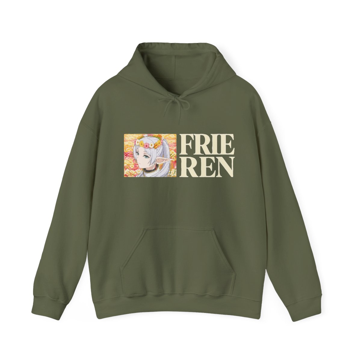 Frieren: Beyond Journey's End - Frieren Flower Crown Hoodie - Crunchyroll Exclusive | Frieren Beyond Journeys End - alternate angle 5, merchandise